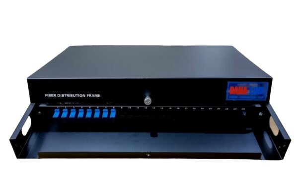 Hộp phối quang ODF 8FO Single mode lắp rack 19″